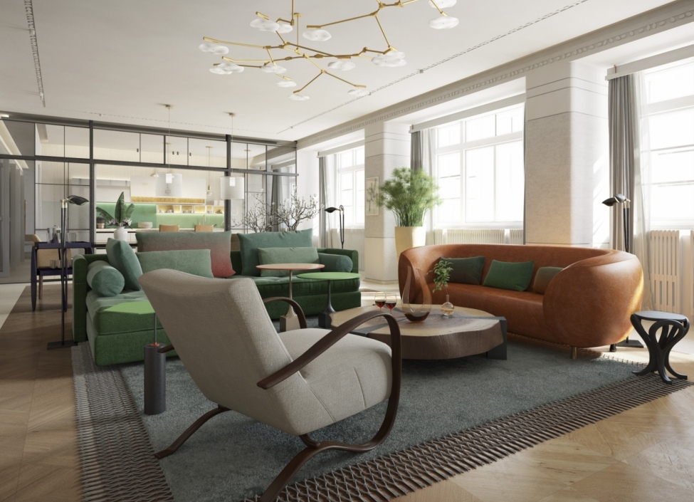 Luxusní byt na prodej Praha 1 - 246 m2 0