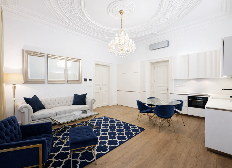 Prodej luxusního bytu 2+KK, Praha 1 - 61,1 m2 1