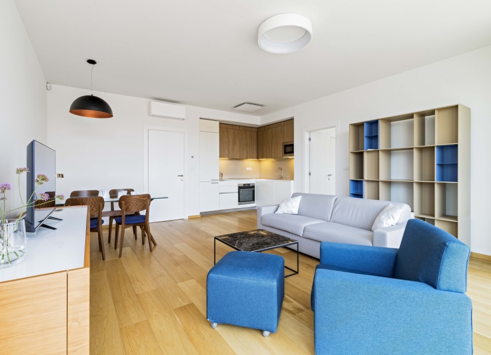 Luxusní byt s terasou na krátkodobý pronájem Praha 5 - 62m2 2