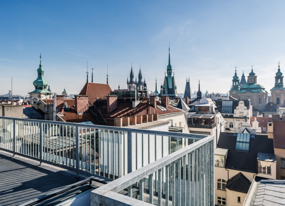 Pronájem luxusního bytu s terasou, Praha 1 - Pařížská - 240m 1 1