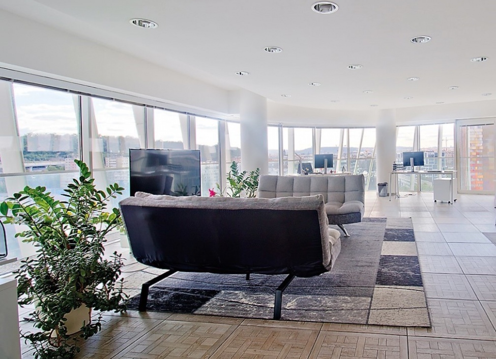 Luxury office with terrace for sale, Prague 8 - Karlín - 308m 2