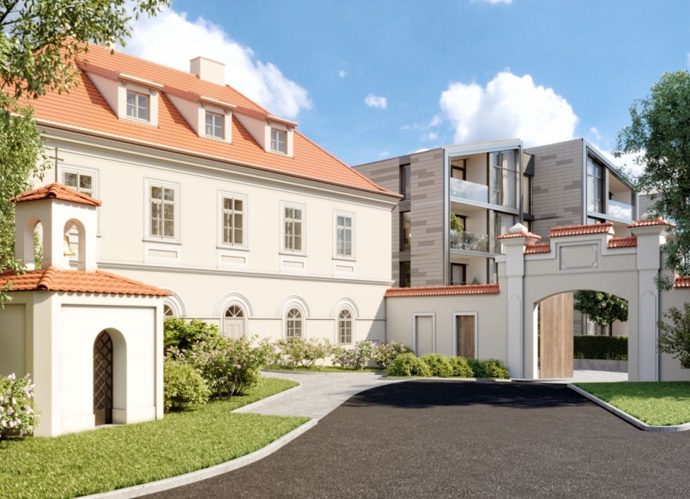Luxusní byt v barokní budově Praha 6 - Vokovice - 230m 0