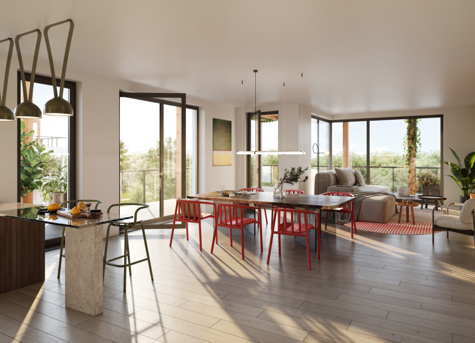 Prodej bytu 4+KK se zahradou a terasou, Dolní Chabry, Praha 8 - 109 m2 2