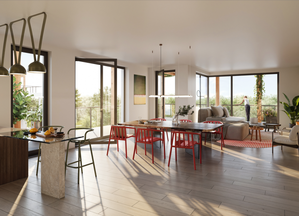 Prodej bytu 5+KK s terasou, Dolní Chabry, Praha 8 - 160 m2 1