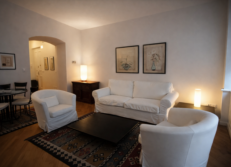 Pronájem bytu 2+1 se zahrádkou Vinohrady, Praha 2 - 54 m² 4