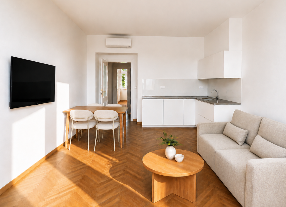 Pronájem bytu s balkonem 2+kk, Vinohrady, Praha 2 - 60 m² - Malá mořská víla 8