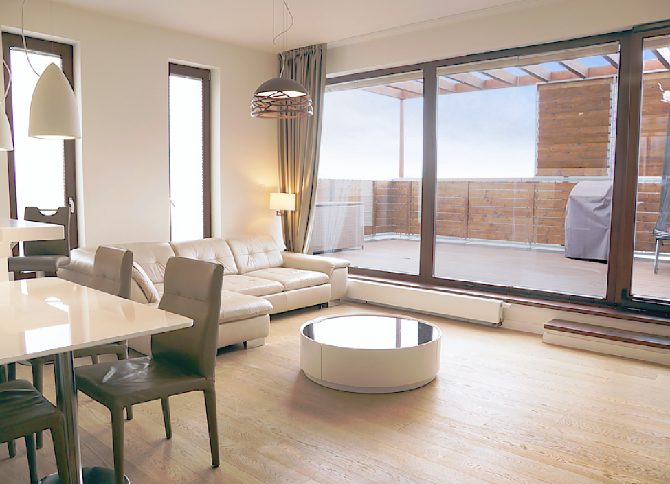 Luxusní penthouse na prodej Praha 9 - 146m 0