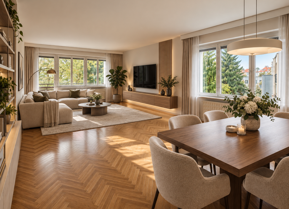 Prodej bytu 3+1 se dvěma balkóny, Praha 4 - 96 m² 1