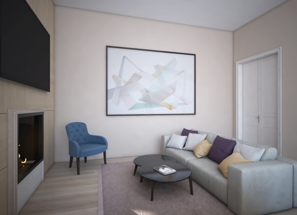 Luxury apartment with a balcony 47m 6