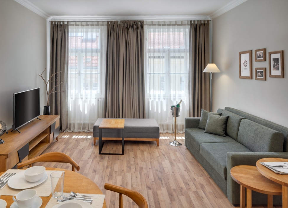 Элитная квартира – аренда – Прага 7 – 38 м² 0