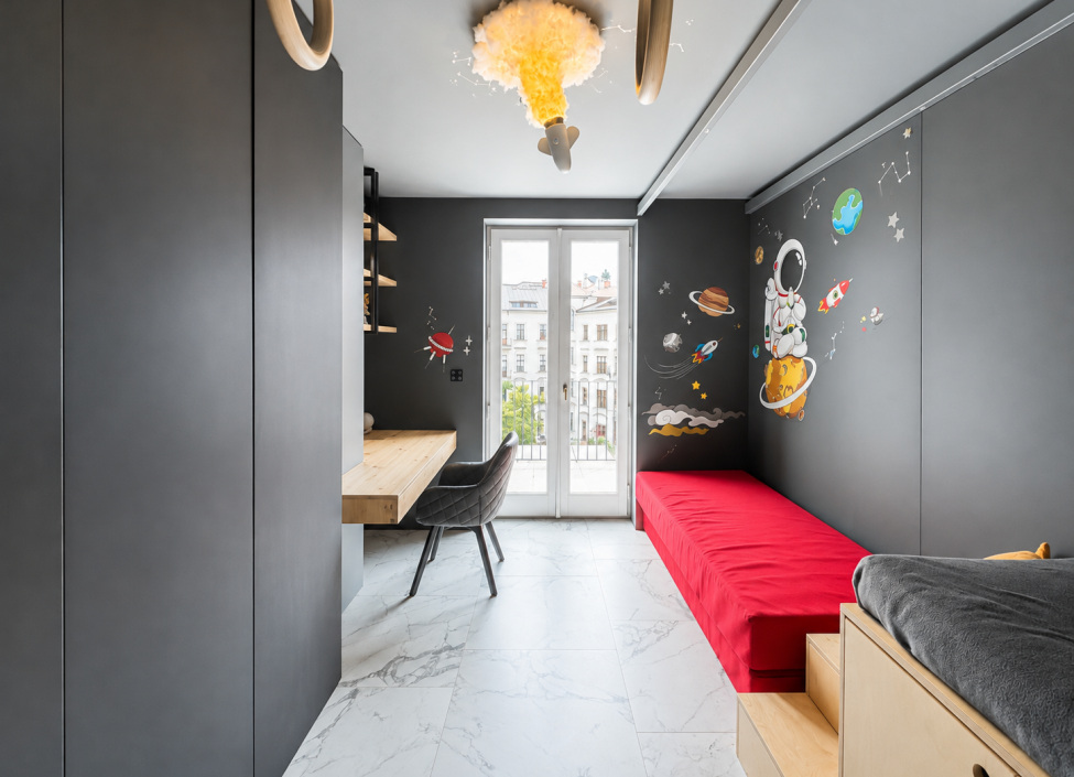 Exkluzivní penthouse 3+kk s panoramatickou střešní terasou, Praha 2 - Vinohrady 6