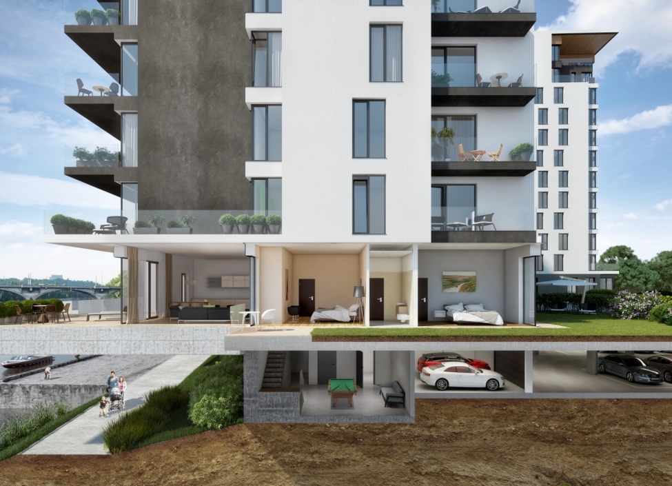 Luxusní byt s výhledem - 61m2 1