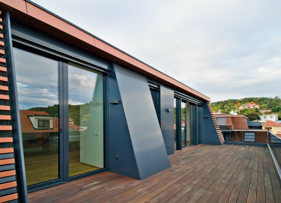 Luxury penthouse Troja 400m 2