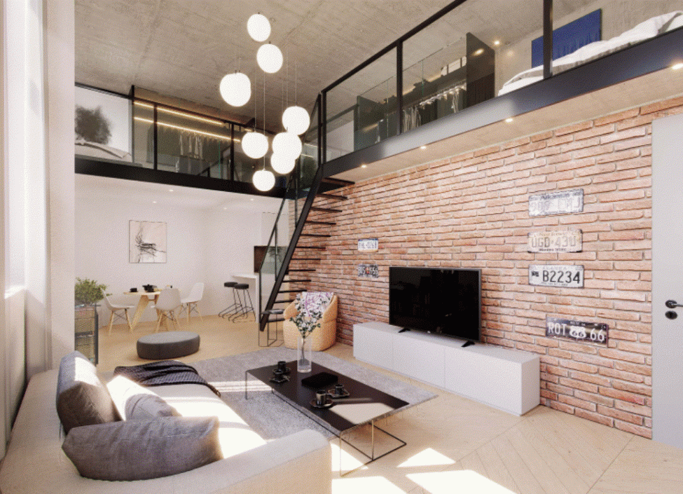 Luxusní loftový byt - Praha 10 - 40 m² 1