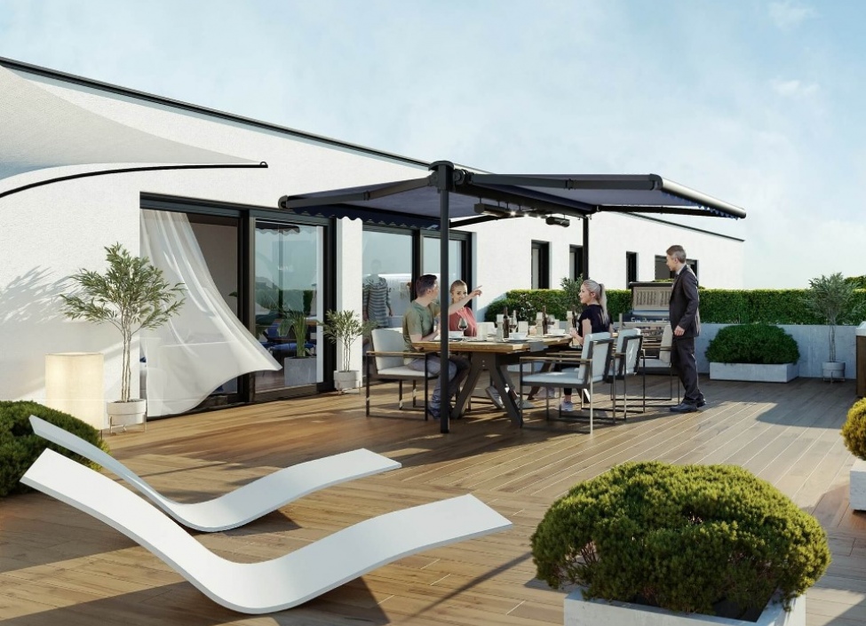 Luxusní penthouse na prodej - Praha 10 - 156m 0