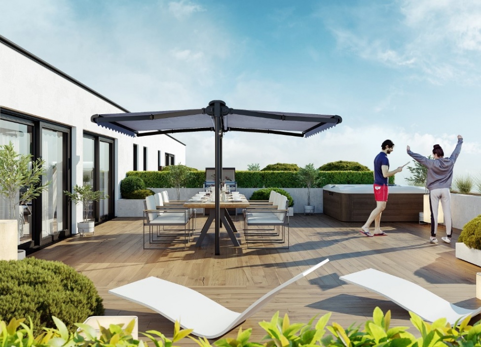 Luxusní penthouse na prodej - Praha 10 - 182m 3