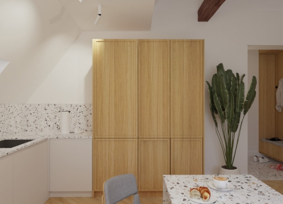 Prodej mezonetového bytu 2+kk, Praha 6 - Hanspaulka - 94 m2 1