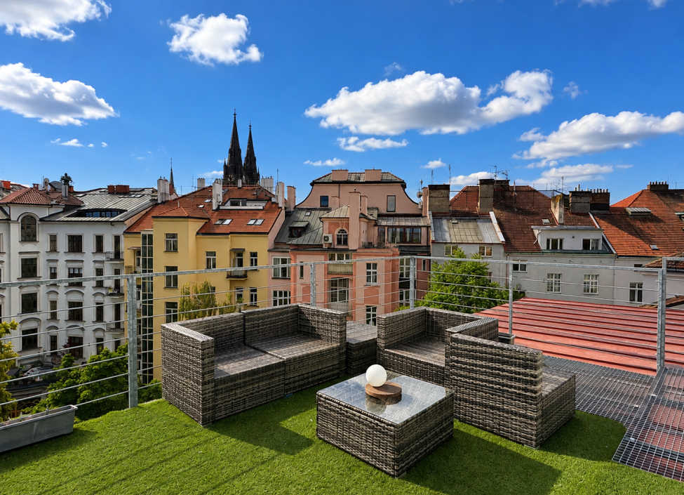 Exkluzivní penthouse 3+kk s panoramatickou střešní terasou, Praha 2 - Vinohrady 3