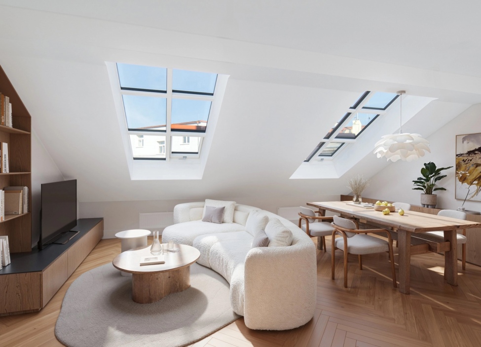 Prodej mezonetového bytu 3+kk - 89 m2 - Praha 7 - Letná 7