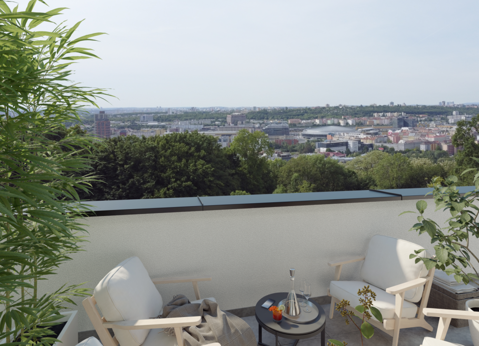 Luxury apartment for sale, Prague 9, Vysočany 9