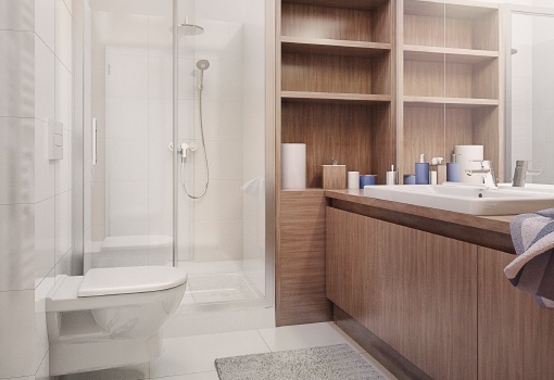 Byt s balkonem Libeň - 61 m²