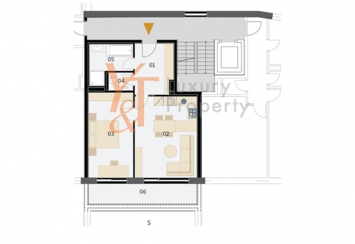 Luxusní byt Troja 105 m²