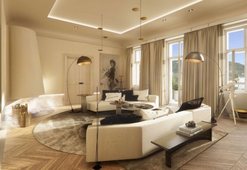 Luxusní byt na Smetanově nábřeží 164 m²