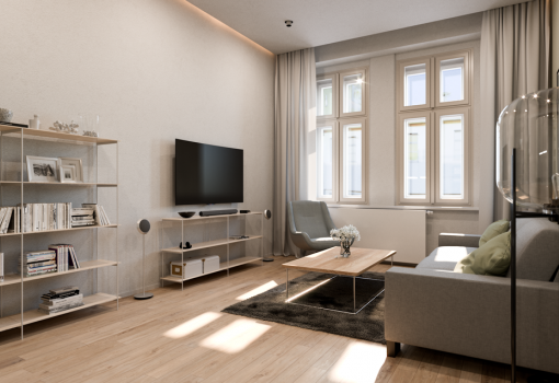 Byt u nábřeží - 68 m²
