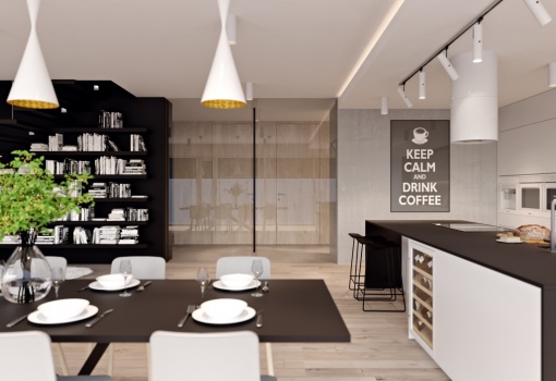 Loftové byty v Praze 400 m²