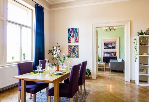 Luxusní byt s výhledem na Hrad 164 m²