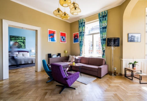 Luxusní byt s výhledem na Hrad 145 m²