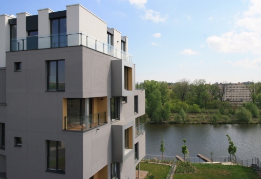 Byt u řeky Libeň 102 m²