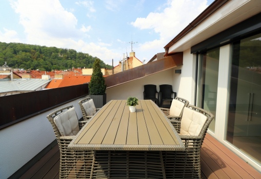 Byt s terasou Praha 5 - 153 m²