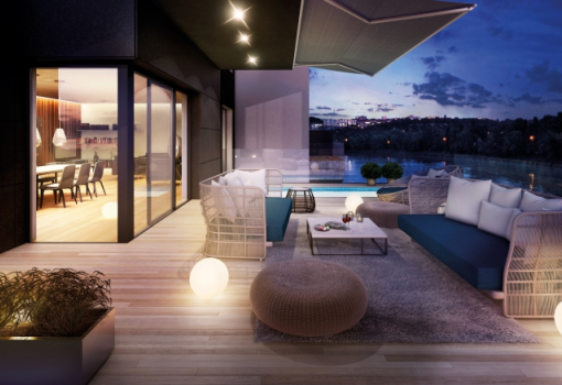 Luxusní byt na prodej Praha 7 - 204 m²