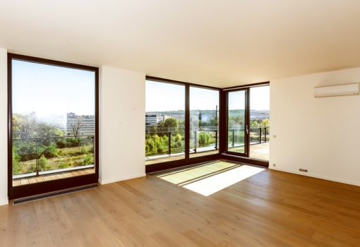 Byt se zahradou u řeky 77 m²